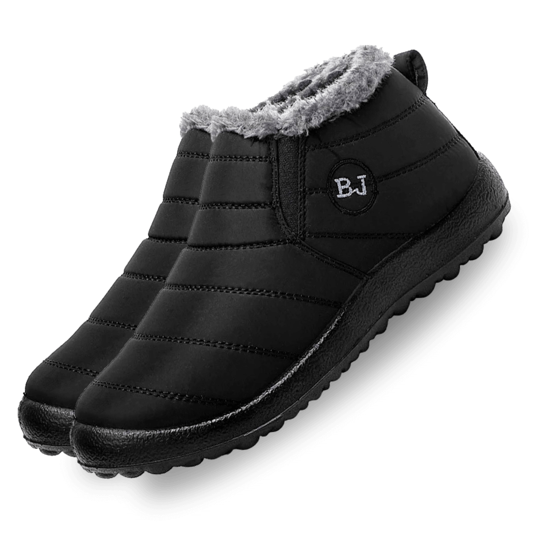  Boojoy Winter Boots Boojoy Winterstiefel Waterproof Slip on  Outdoor Snow Shoes (Brown,5) : Clothing, Shoes & Jewelry